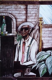 New Orleans Jazz Pianist by RF